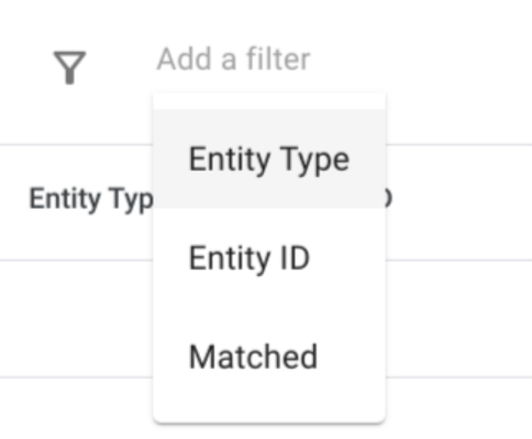 Utilize filters to narrow down specific pieces of inventory