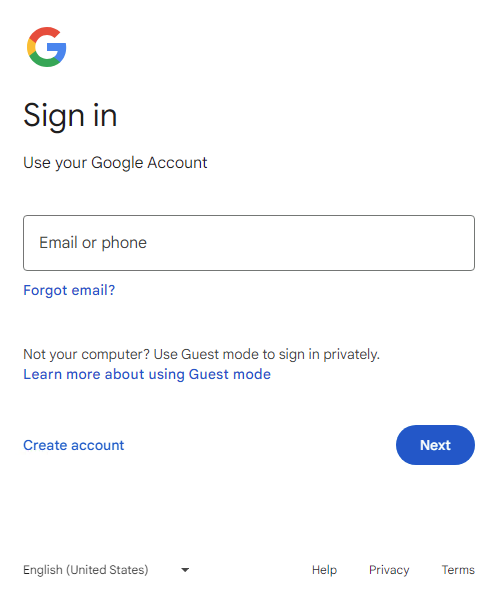 Google Account Email