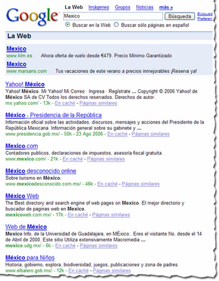 Search results for both mexico and méxico