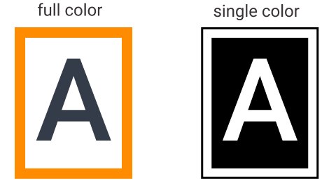 single color